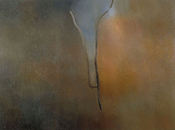 "Annunciation" Oil on linen, 42in x 56in, 2000