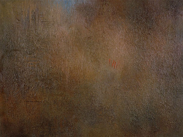 "By the River" Oil on linen, 42in x 56in, 2000