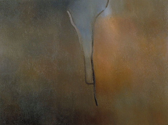 "Annunciation" Oil on linen, 42in x 56in, 2000