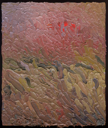 "First Light" Oil on Panel, 5 1/4 in x 4 1/2 in, 2000