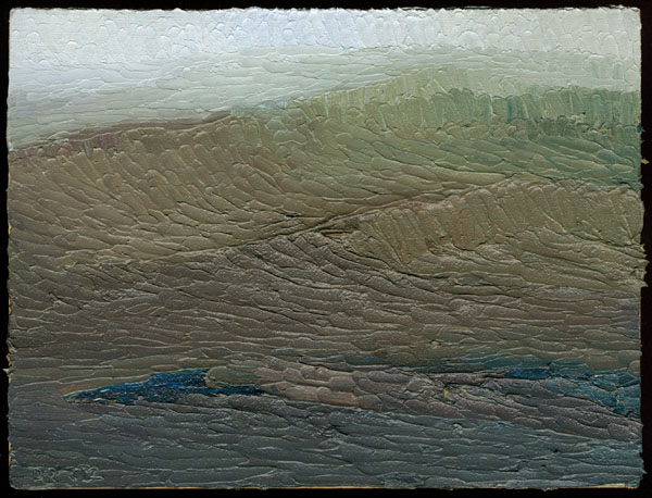 untitled Oil on Panel, 5 in x 6 3/4 in, 2002